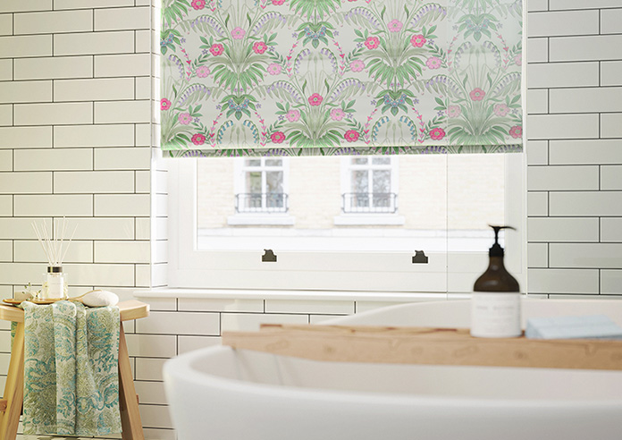 Cotswold Faux Silk, Candyfloss - Roman Blind - Image 5